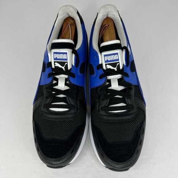 Puma Mens 368025-01 Black Blue RS-100 Sound Low Top Mesh Size 10.5 Sneakers - Picture 4 of 8